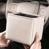Fahrzeug Mülleimer Tragbarer Auto Mülleimer Multifunktionaler Kunstleder Auto Organizer Auto Innenraumzubehör Für