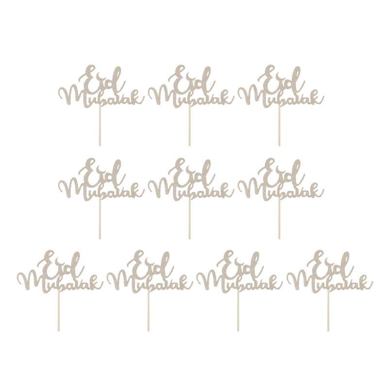 Kuchenaufleger, Ramadan EidMubarak Kuchendekorationen, Muslime alFitr Party