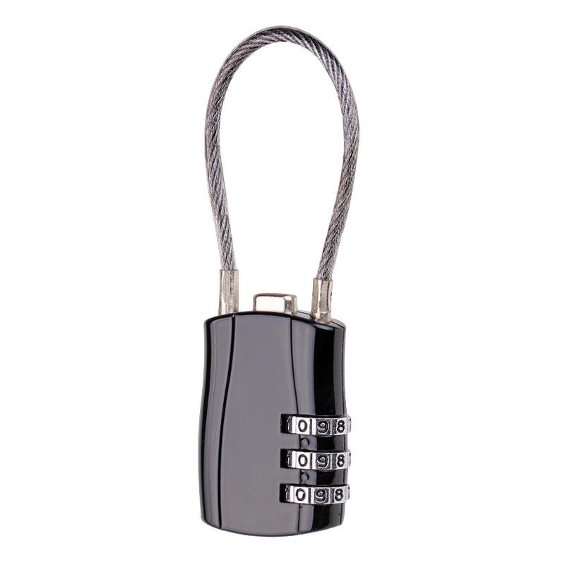 3 Digit Combination High Security TSA Customs Lock Helmet Lock For Backpack Trolley Case Luggage Suitcase Password Padlock