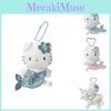 Plush Keychain Sanrio Pendant Sparkling Mermaid Unicorn Design