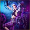 Halloween Cosplay Costume LOL Coswear League Of Legends Battle Of Two Cities Jinx Cosplay Costume Game Anime Game Cos