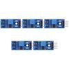 1-8PCS TCRT5000 Infrared Reflective IR Photoelectric Sensor Switch 3.3V-5V Barrier Line Track Sensor Module Diy Kit