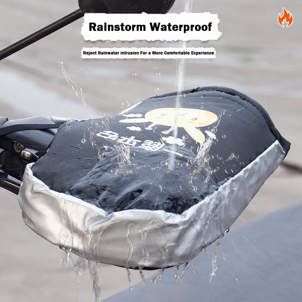 New Warm Cycling Glove Comfortable Wind Waterproof Handlebar Mittens Bar Gloves Winter