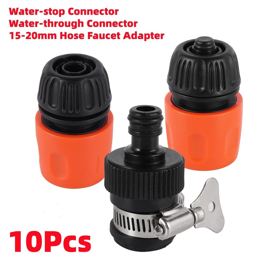 8-Funktionen Wasserpistole 16mm Schlauch-Sets Garten Landwirtschaft Bewässerung Autowaschanlage Wasserleitung Hof Rasenbewässerung Sprühpistole Haustierdusche