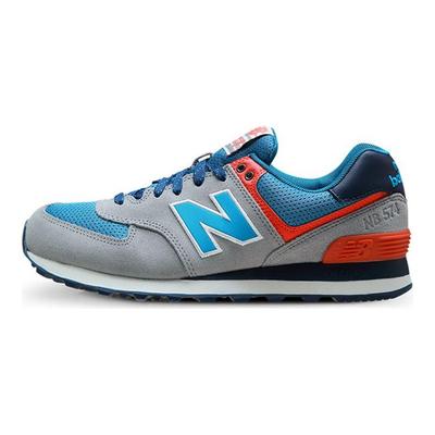 574 Out East Unisex Sneakers Grijs Blauw Oranje ML574SOE