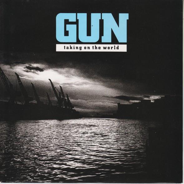 

7inch Record GUN - Taking On The World AM541 A&M Records 1990 UK Rock Used