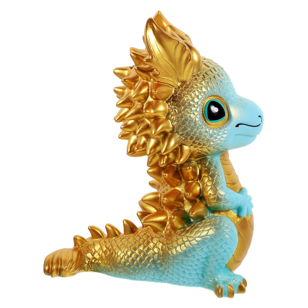 Dragon Piggy Bank Statue Little Girl for Kids Girls Children Coin Saving Jar Baby New Year Money Banks