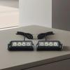 LED Car Flash Light Be Seen in Any Situation 2 x 12 24V 4 LED Orange Amber Light Lamp Recovery Flashing Breakdown Strobe Grill