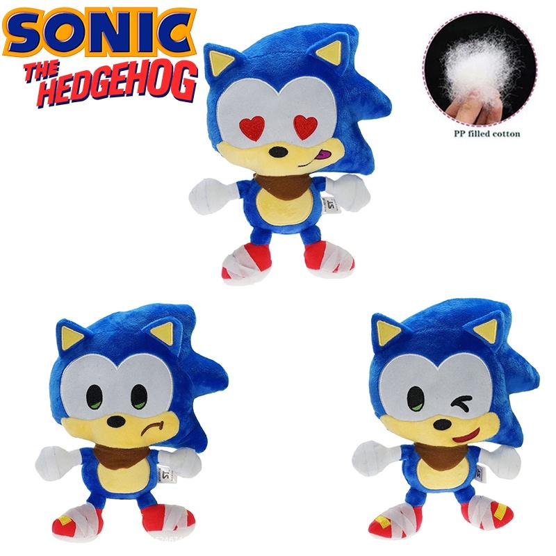 9.1in Sonic The Hedgehog Plush Toy Cute Soft Stuffed Animal Kids Gift