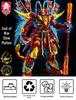 Le Yi Starburst Building Blocks: Hou Yi, Black Sun Wukong, Liu Er Mihou, Bai Qi Mecha Assembly Toy Set.