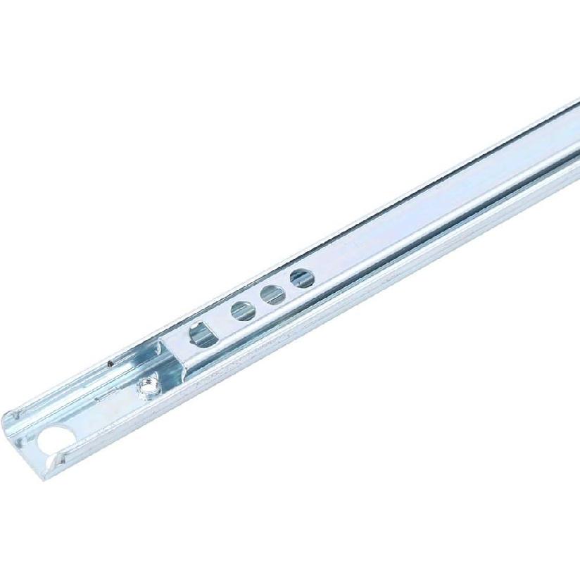 Drawer Slides, Drawer Slide, Heavy Duty Drawer Slides, 2Pcs/Set 450x17mm Drawer Steel Ball Slide Rail Hardware Accessory for Cabinet Closets