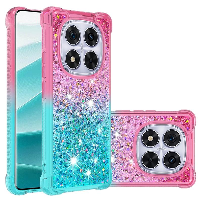 For Xiaomi Redmi Note 14 Pro 5G Cover Glitter Dynamic Liquid Case On For Funda Xiomi RedMi Note 14 Pro+ 14Pro Plus 5G Cases Etui