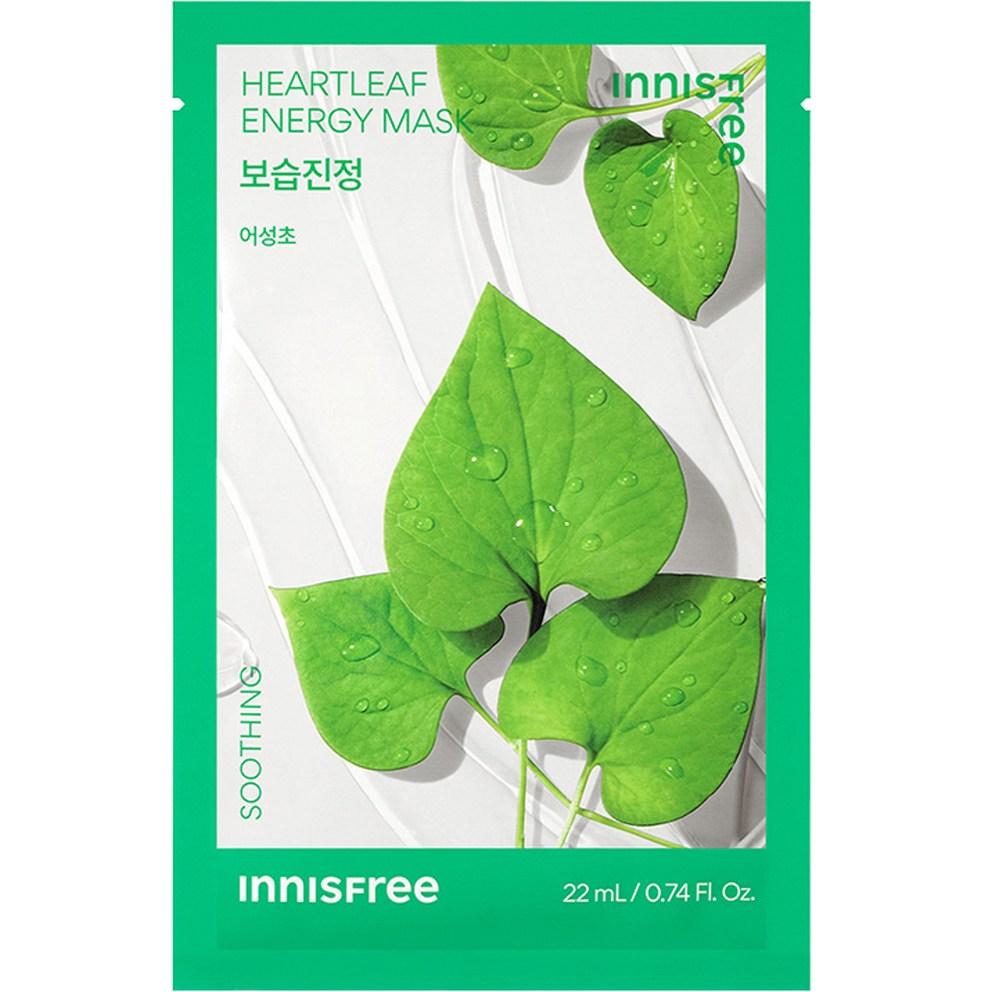 

innisfree New Heartleaf Energy Mask 22ml, 1 sheet