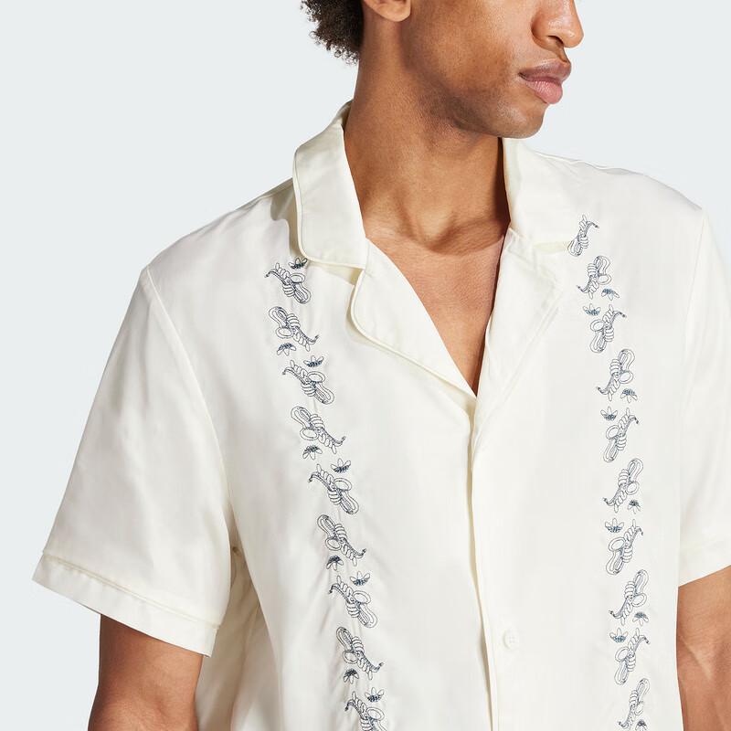 adidas Originals SS24 Shirt Men's Ecru IS0194