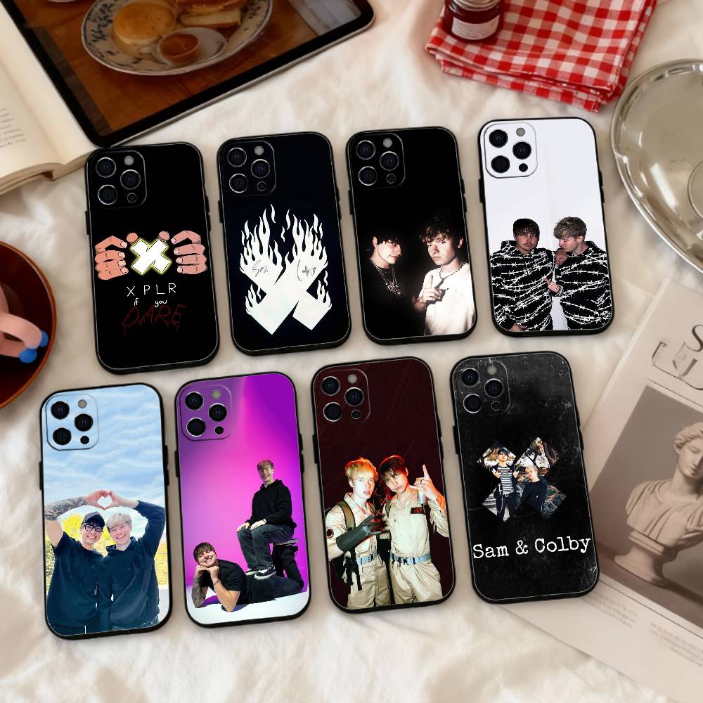 S-Sam And Colby XPLR Adventure Phone Case Silicone Soft For IPhone 17 16 15 14 13 12 11 X XR Plus Pro Max Plus