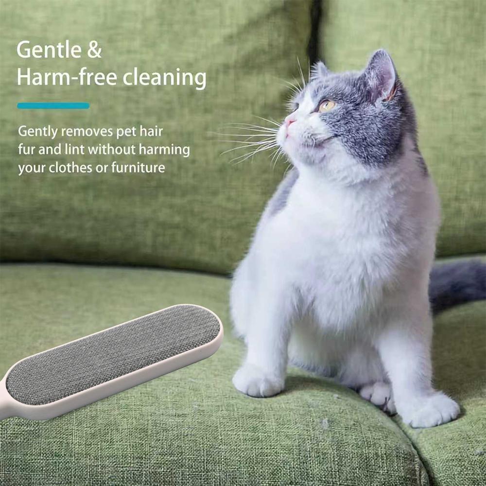 Cloth Gluing Machine Dust Removal Brush Hair Remover Clothes Pet Hair Removal Brush Static Electricity Household Sticky Hair