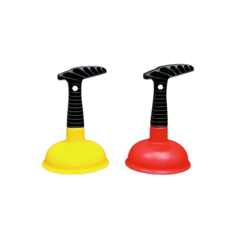 Enhanced Plastic Suction Tube for Bathroom Clog Removal - Water Drain Suction Rod with Plastic Handle - Toilet Suction Tool for Water Drain Suction