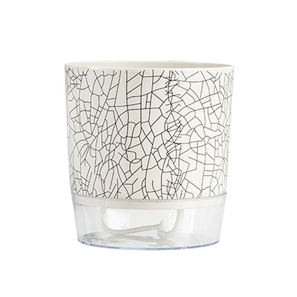 Green Plants Self-watering Plants Pot With Water Container Lazy Flower Pot Planter  Garden Supplies