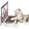 2026+ Portátil de Cartón Rascador para Gatos Juguete Portátil para Gatos con 'Ratón' de Cartón Juguete Interactivo para Gatos