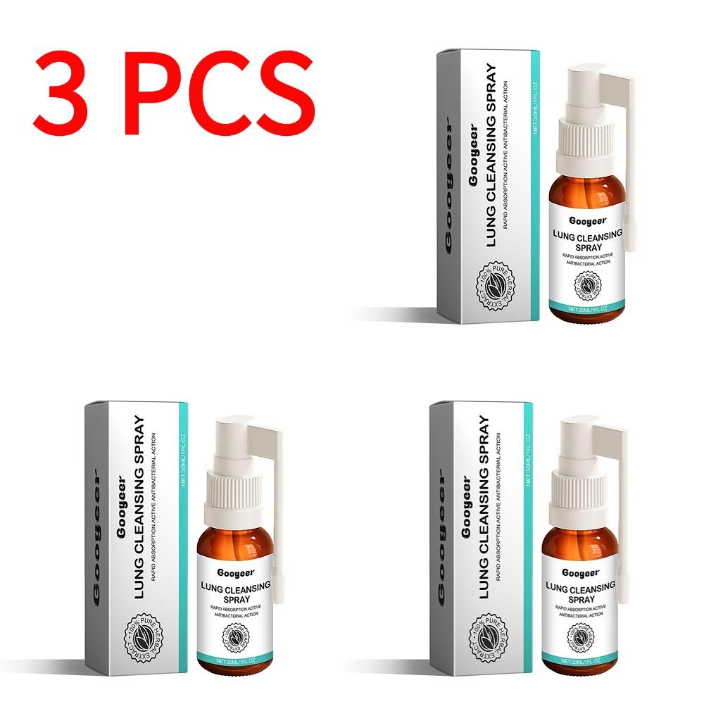 1/3/5PCS Lung Herbal Cleanser Spray Smokers Clear Nasal Mist Anti Snoring Congestion Relieves Solution Clear Throat Breath Spray