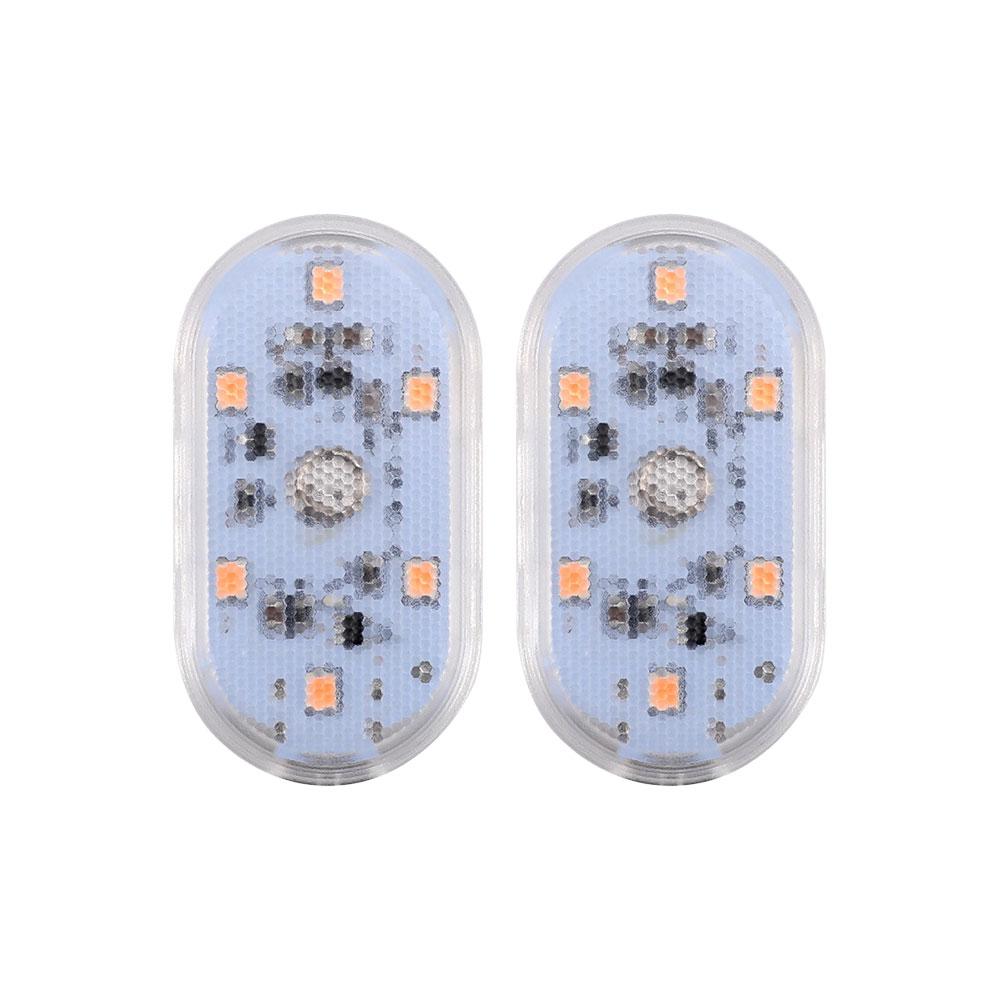 Car Led Touching Light Tiny Size Magnetic Roof Reading Light USB Rechargeable Gentle Illumination Lamp for Floor Trunk