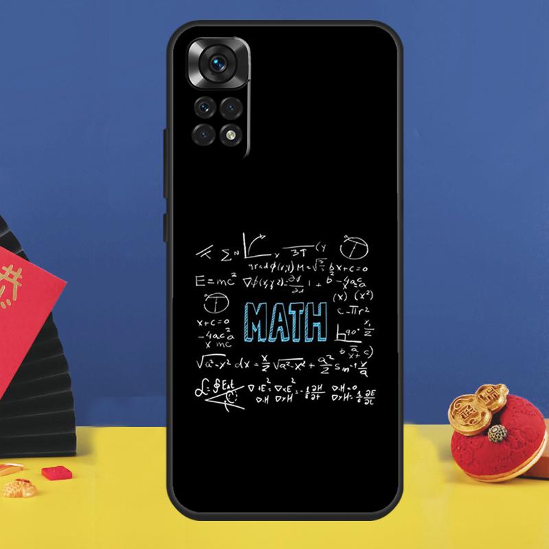 Math Science Physics Formulas Case For Xiaomi Redmi Note 11 10 12 13 14 Pro 10S 11S 12S Redmi 15 14C 10C 12C 13C 15C Cover