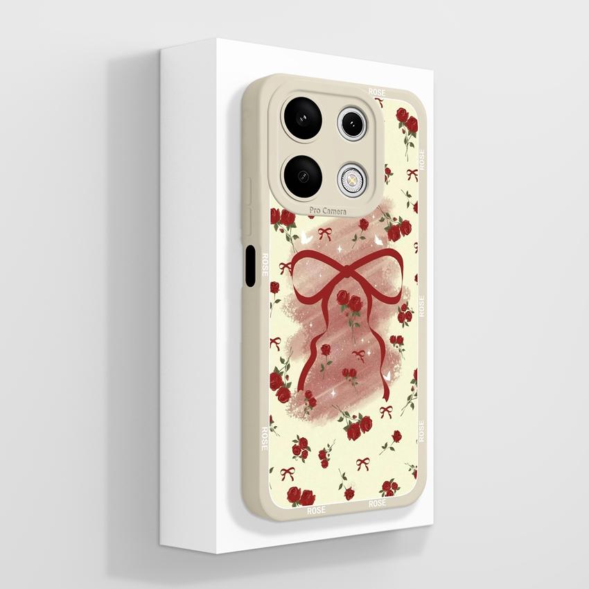 Pre telefón Xiaomi Redmi Note 13 12 14 Pro 13R 12R 14S Puzdro na telefón Pekný fialový vzor srdca pre milovníkov Mäkký silikón Vysoká kvalita Protišmykové puzdro Pre kryt Redmi