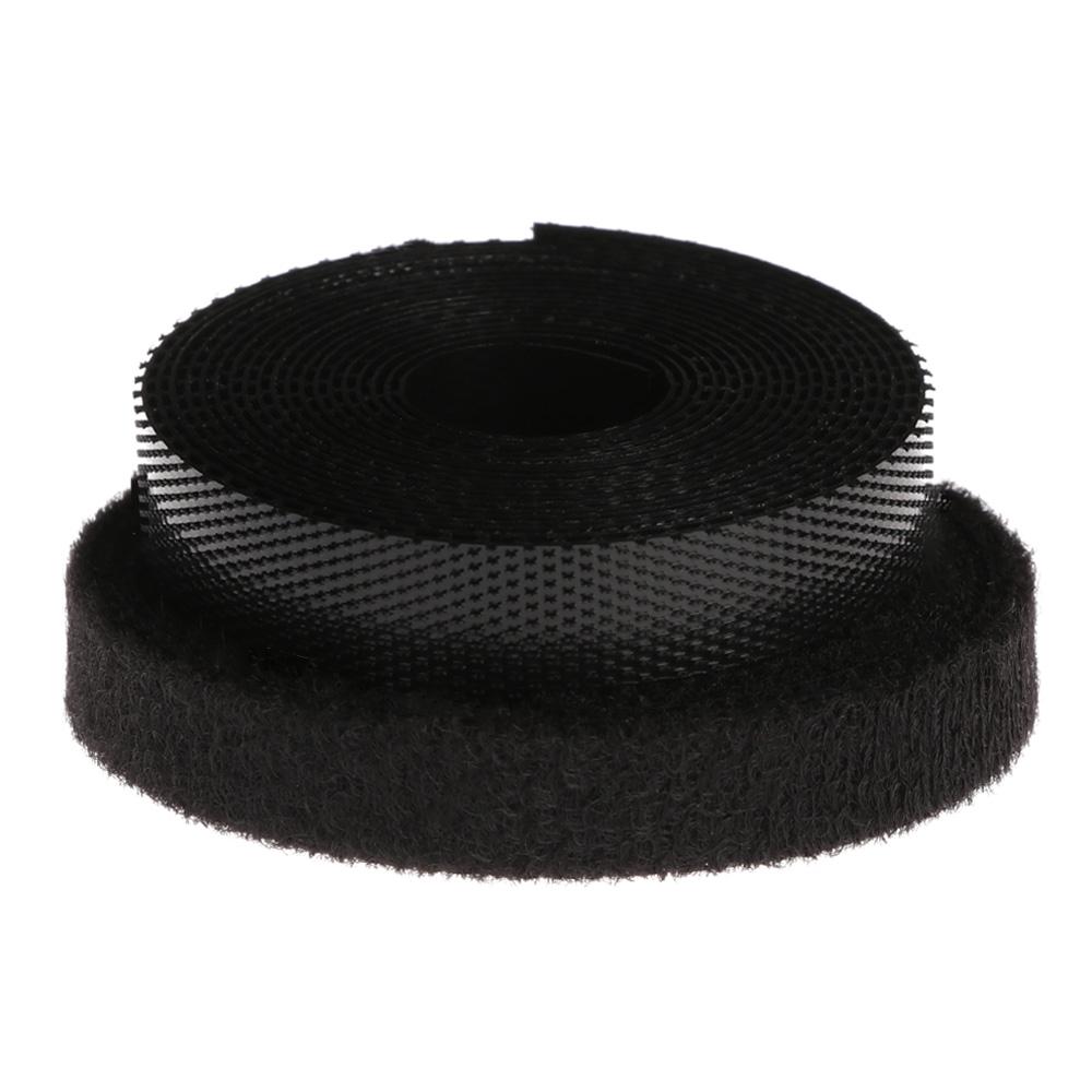 Thin 6/8/20mm Width Black/White Paste Strap  Sewing Stickers Magic Tapes Sticker Clothes Fastener Tape