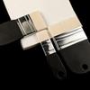 3 Pcs Wide Paint Brushes with Short Handle Painting Brush Flat Paddle Paint Brush Set for Oil and Acrylic Painting