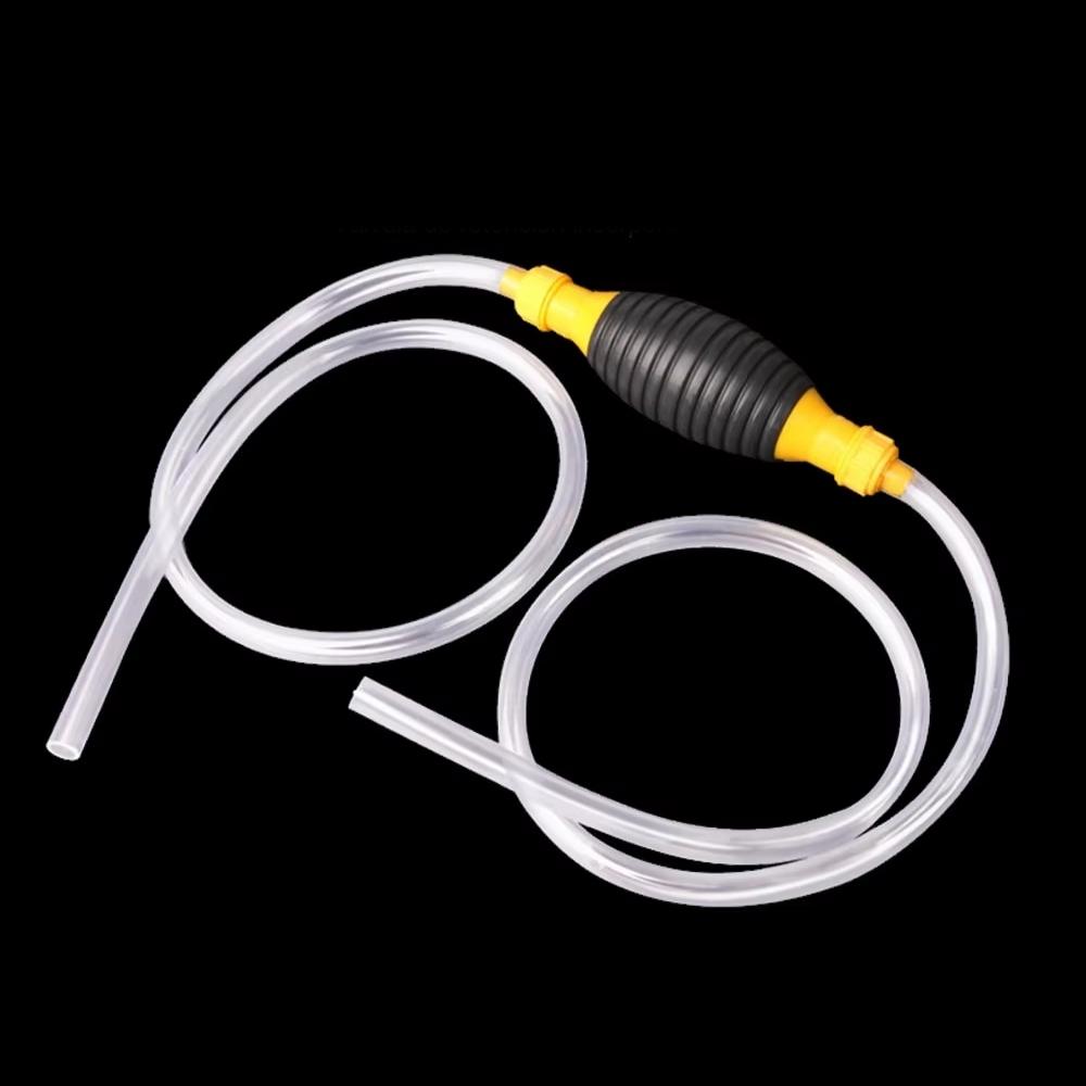 Universelle Autokraftstoffpumpe Hand-Benzinölpumpe Manuelles Saugrohr Pumpen für Flüssiges Benzin Diesel Tuning Öl Kraftstofftransferpumpe