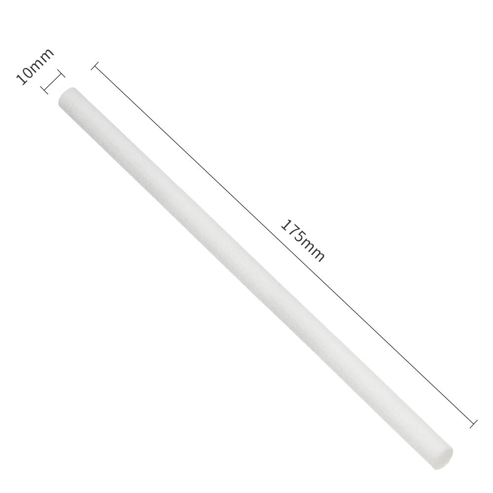 10Pcs Humidifier Sticks Replacement Cotton Filter 10mm Core Cotton Filter Wicks for Portable USB