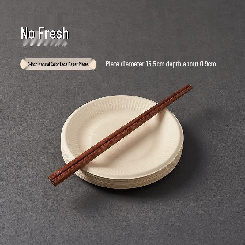 Disposable Round Paper Plates