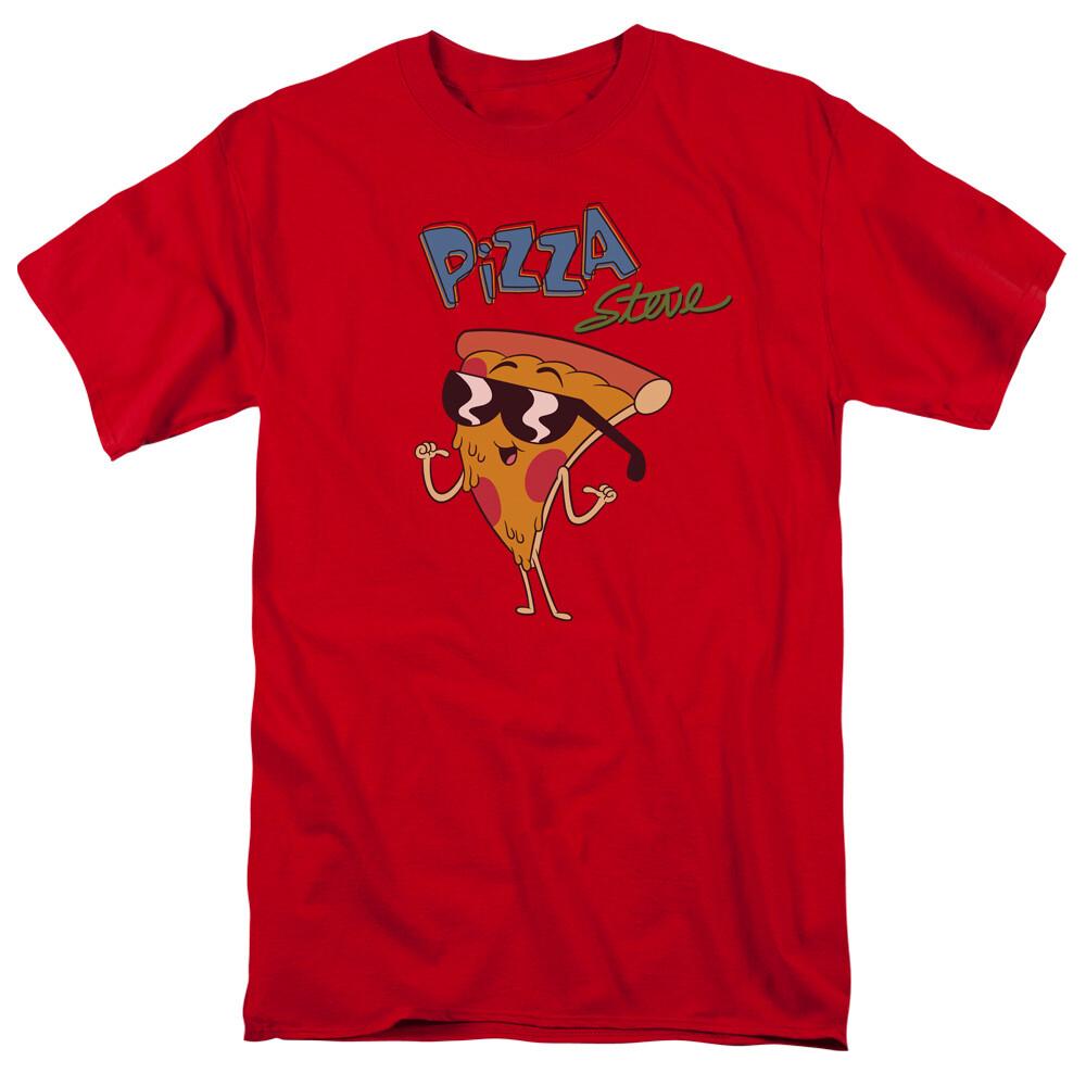 26 Uncle Grandpa Pizza Steve T Shirt Mens Licensed Cartoon Merchandise Red Unisex T-Shirt XXL