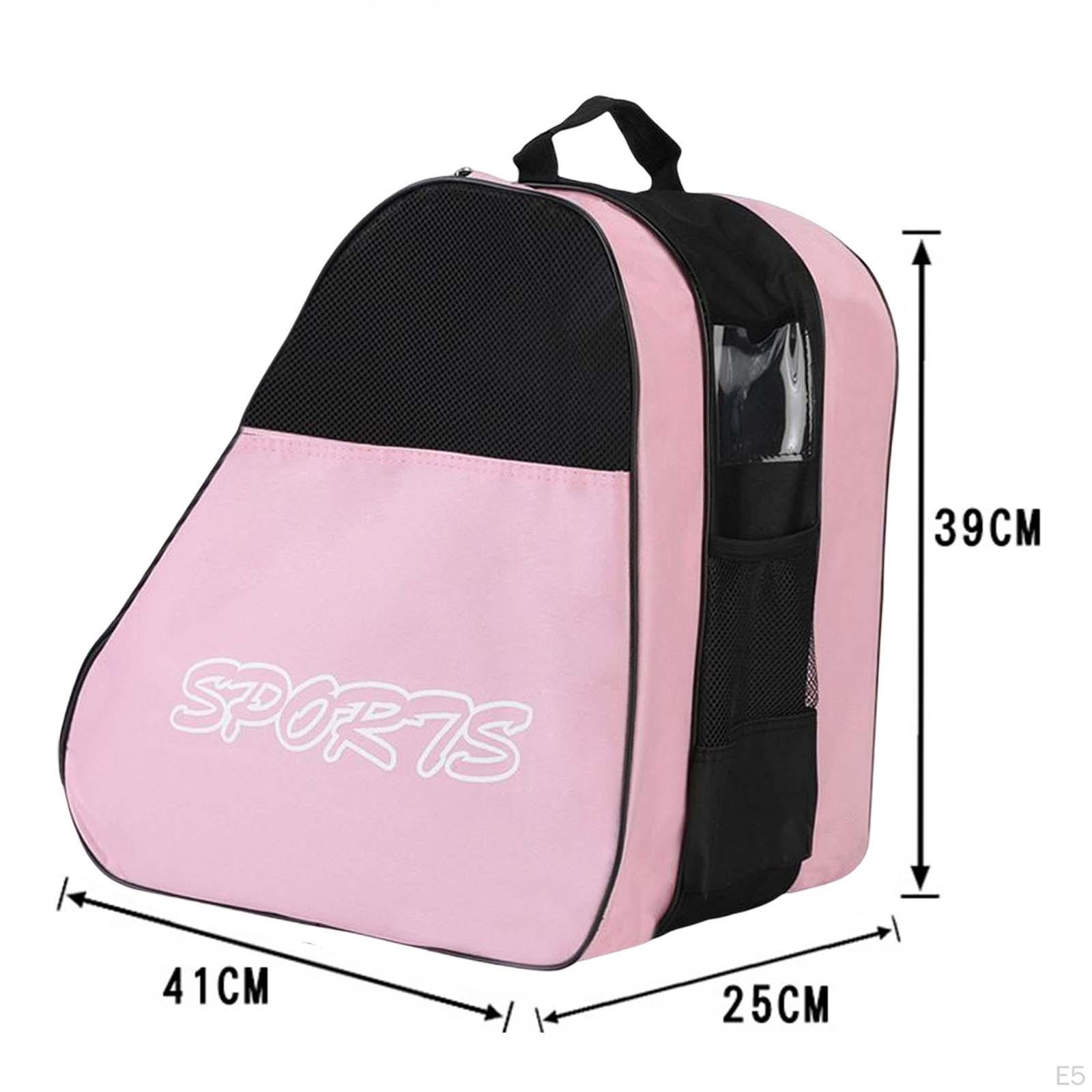 thumbnail interactive-video image 1 of Ice Skates Gooyule Roller Skate Bag - Adjustable Shoulder Strap - Large Capacity Ice / Roller / Inline Skate Bag & Accessories Ice Skates Bag 1 of 9