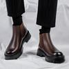 Winter British Style Chelsea Men's Boots Plus Suede Boots Trend All-match Boots Men
