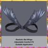 Aug. Festive Halloween Dog Costume Bat Wings Outfit For Club Outdoor Dress Up For Dogs Prop B