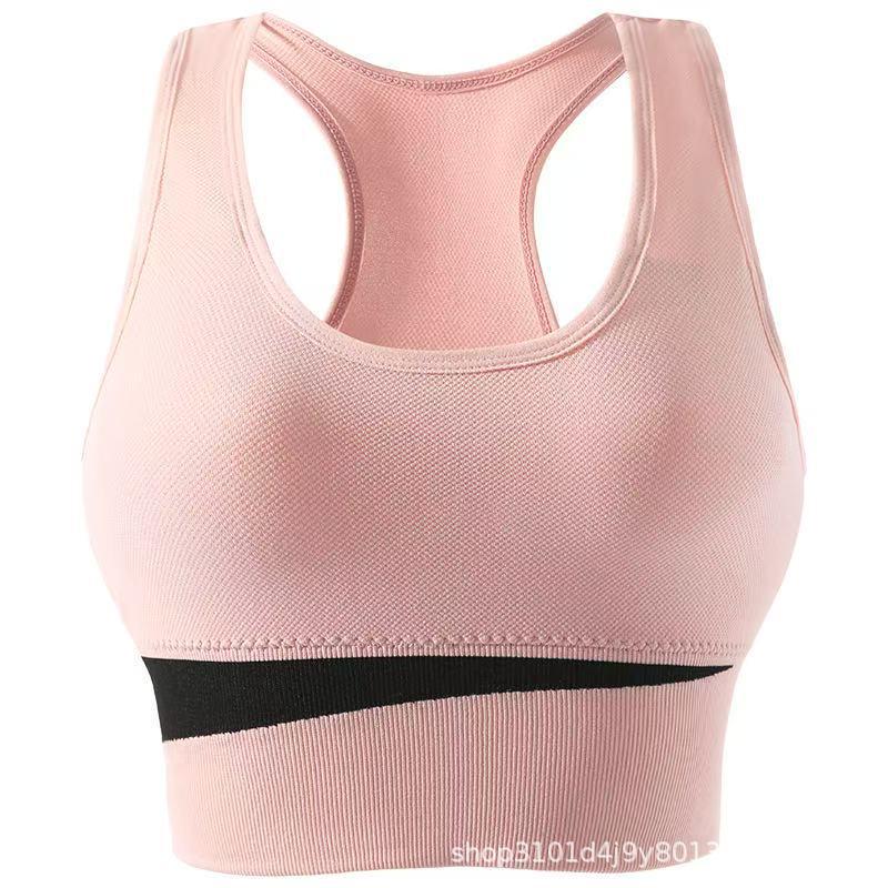 European Women's Wireless Shockproof Sports Bra - Quick-Dry Yoga & Running Vest