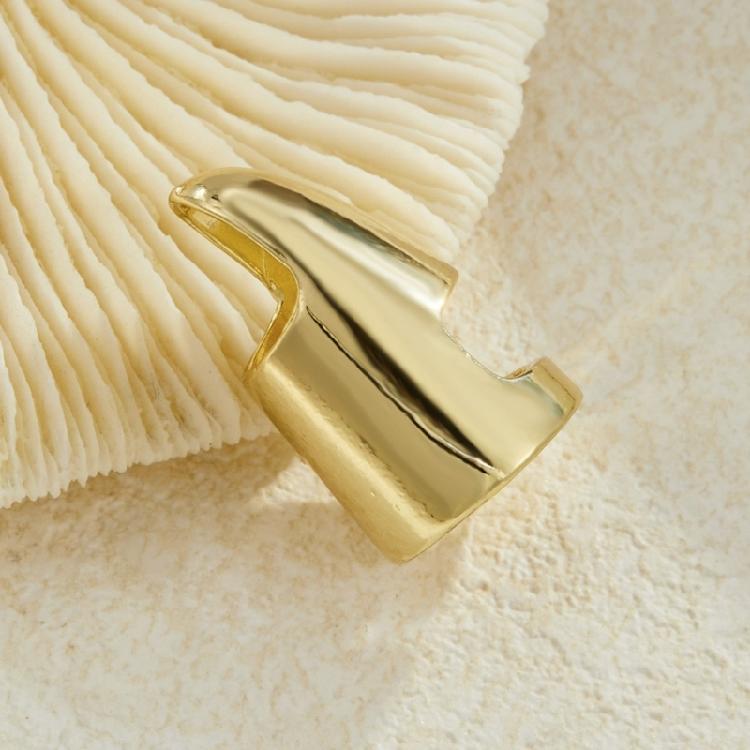 Gothic Nail Rings Exaggerated Personality Manicure Finger Rings Alloy Texture Perfect for Halloween Cosplay and Parties