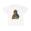 Thinking Monkey Meme Tshirt Funny Monkey Meme Graphic Tee
