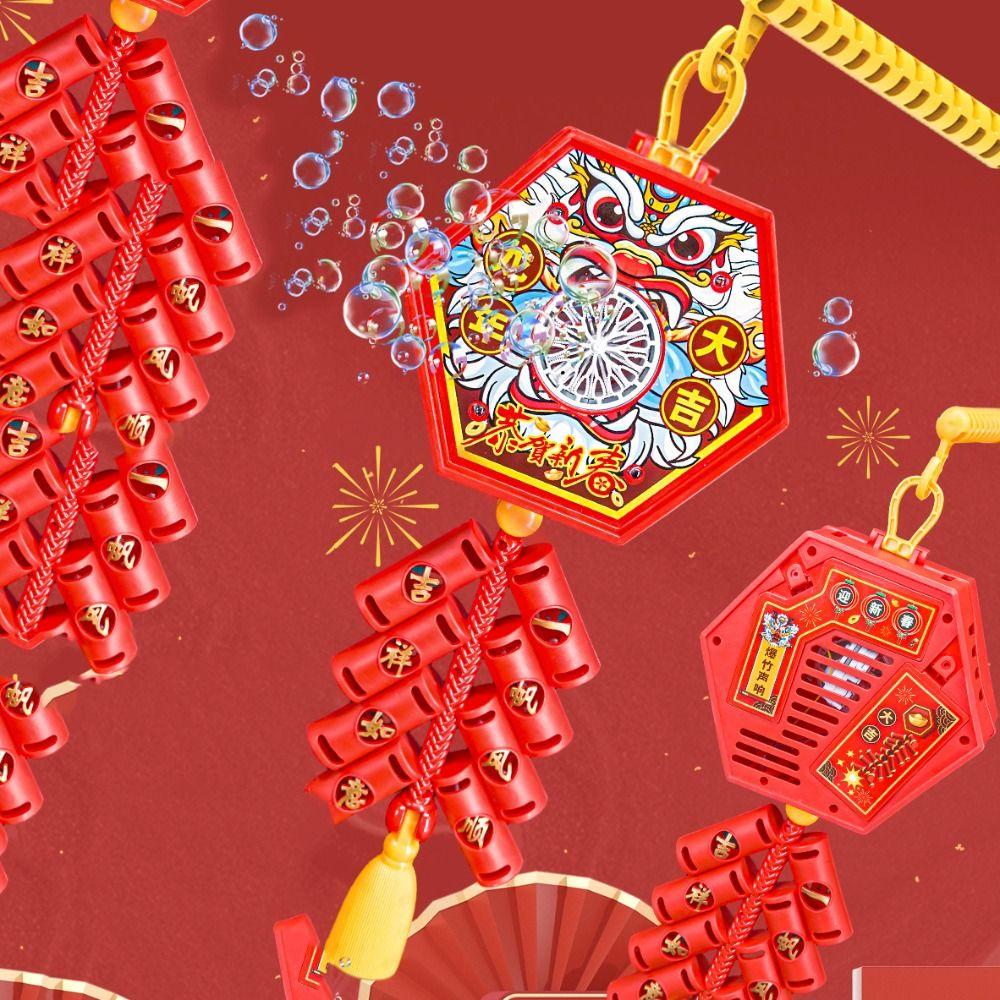 

Автоматическая машина для пузырей фейерверков Электронная машина для нагнетания пузырей Подарочная машина для пузырей Новый год