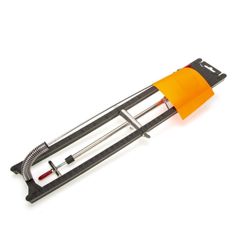 Black Stainless Steel Automatic Ice Fishing Rod with Flag