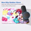 Game Office Accessories Non-Slip Rubber Edge locking Speed Large HD Kawaii Laptop Mat Hololive Hakos Baelz Mouse Pad Desktop Rug