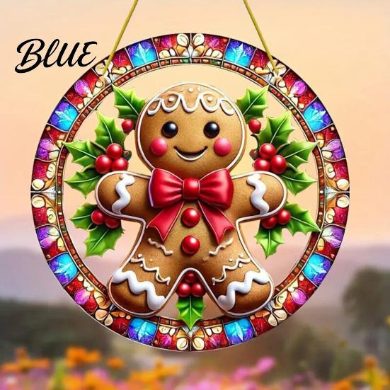 Xmas Tree Hanging for Decor Festive Pendants Ornaments Acrylic Charms Christmas with Lanyard Holiday Party