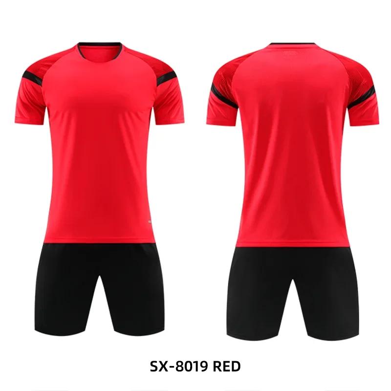 Adult Kids Football Jersey Men Boy Customize Soccer Uniforms Kit Futsal Sportswear Training Tracksuit Child