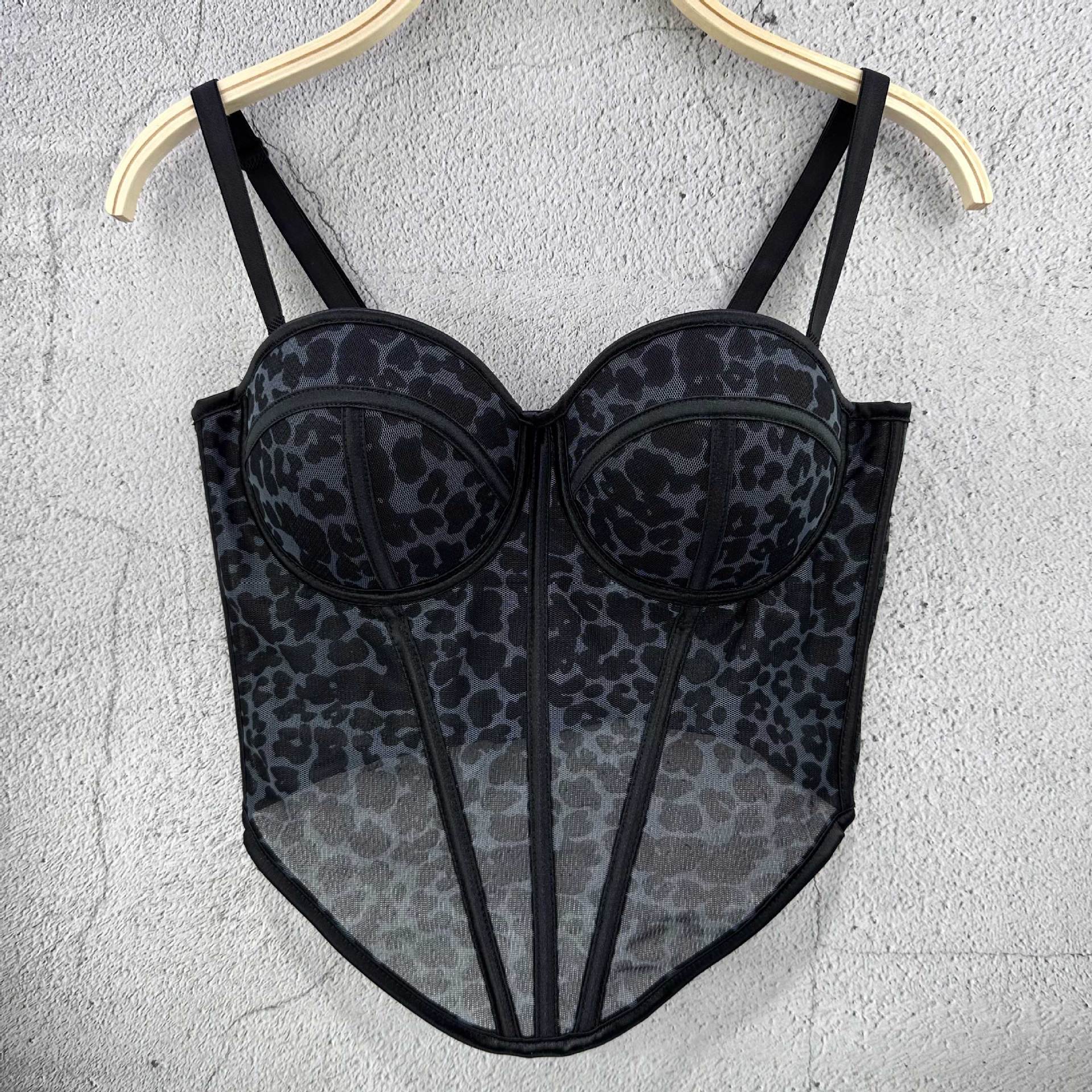 

Классический женский черный белый в горошек топ-труба корсет бюстье девушка сексуальный пуш-ап жилет бралет леди бюстгальтер укороченные топы клубная вечеринка нижнее белье 38/85