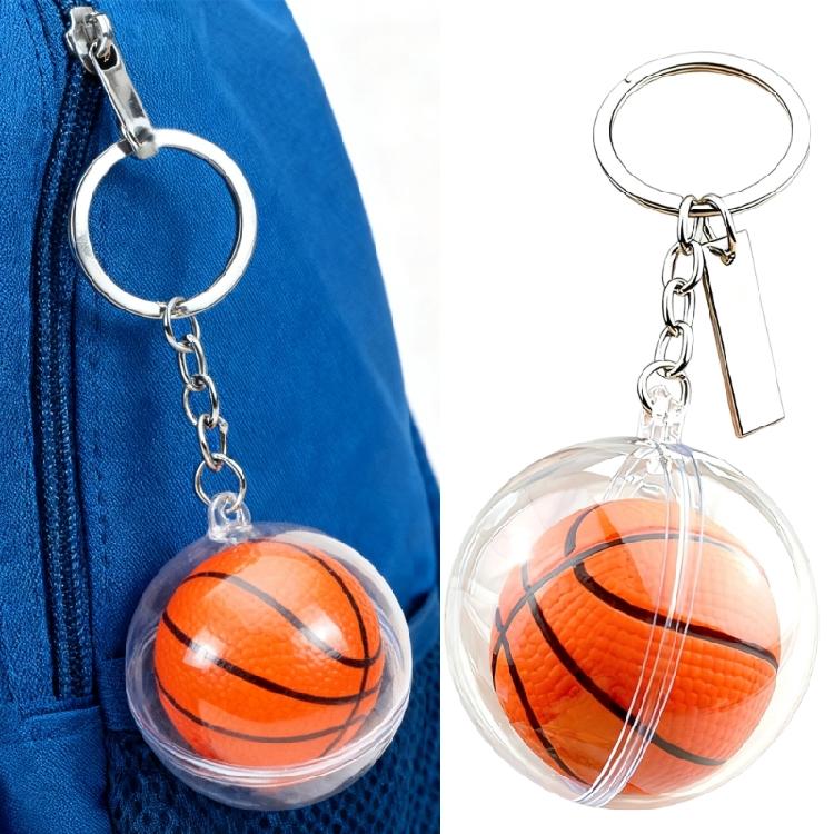 Portachiavi da Pallacanestro in Acrilico Premium Grande Fascino Sportivo Leggero Ma Robusto Perfetto Per Chiavi Zaini Giorni delle Partite Appassionati