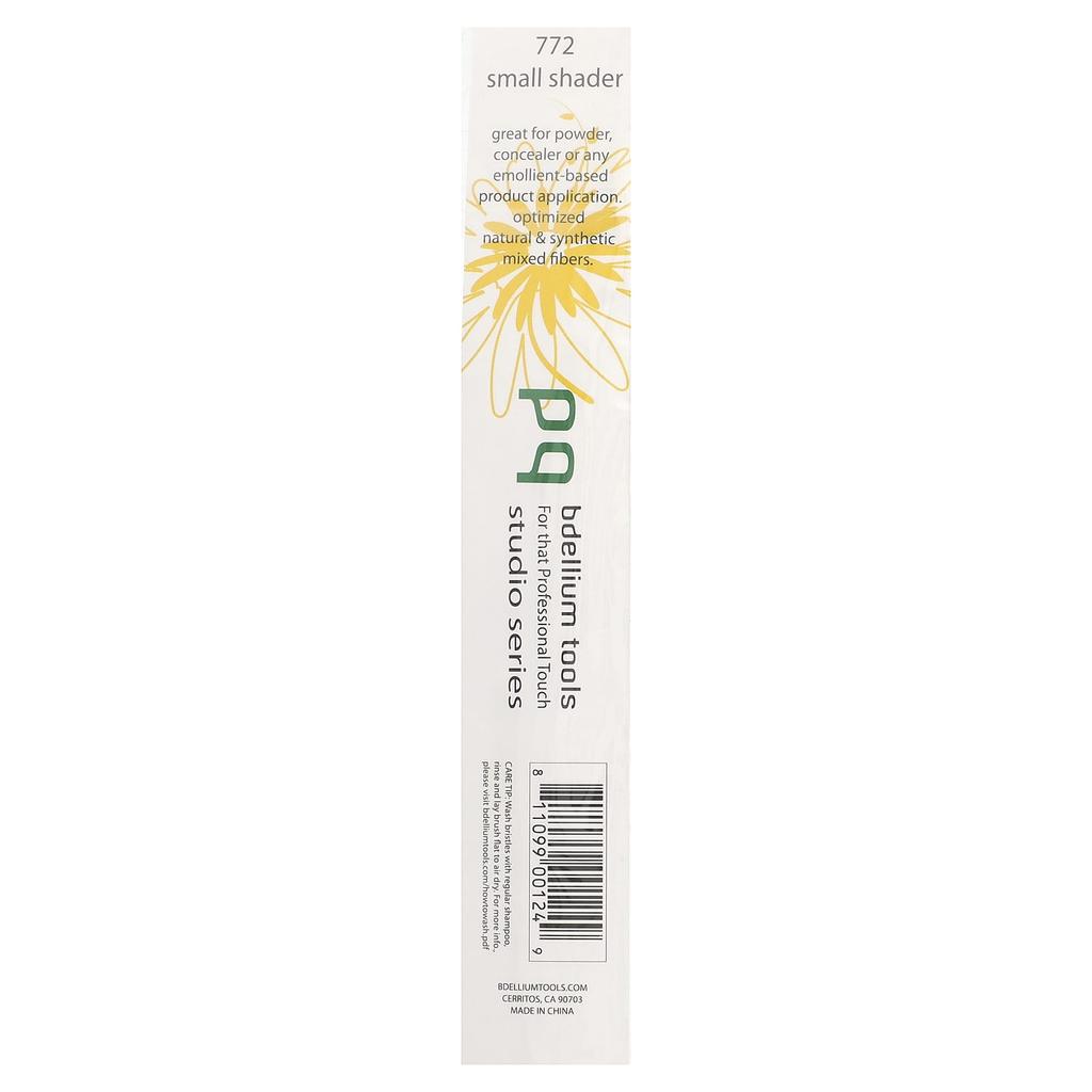 Bdellium Tools, Standard Series, Small Shader Brush, Eyes 772, 1 Brush