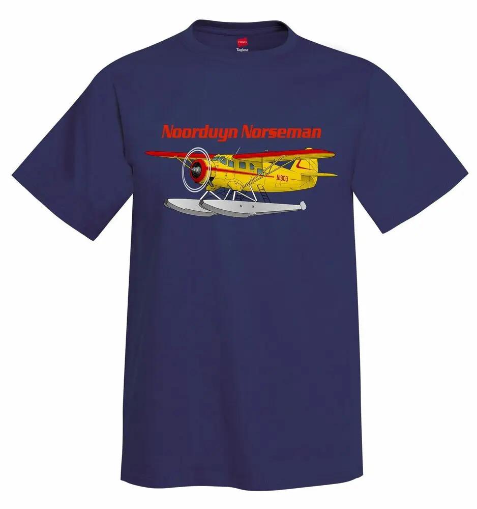 Noorduyn Norseman Custom Airplane Aviation TShirt Short Sleeve Casual 100 Cotton ONeck Summer Mens Tshirt Size S3XL