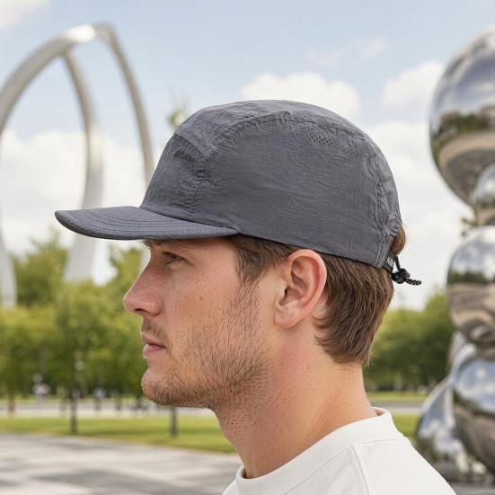 Quick-Dry Running Hat for Men & Women, Cooling Hat UPF 50+ Thin Baseball Cap, Lightweight Breathable Mesh Sport Hat
