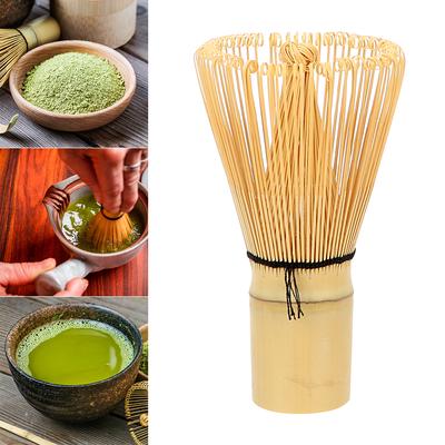 Tea Brush Kitchen Accessories 100 Matcha Green Tea Powder Whisk Tea Tool Japanese Ceremony Bamboo Chasen Teaware